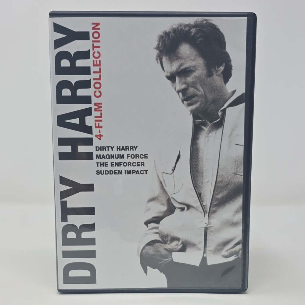 Warner Home Video Dirty Harry 4-Film Collection DVD Box Set Widescreen 413m